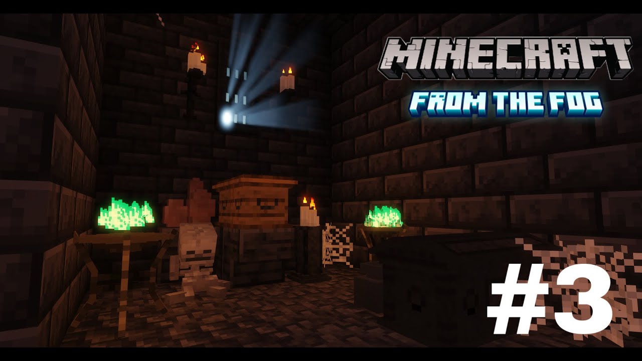 CETTE CRYPTE NOUS A MIS BIEN !! Minecraft : From the Fog #3