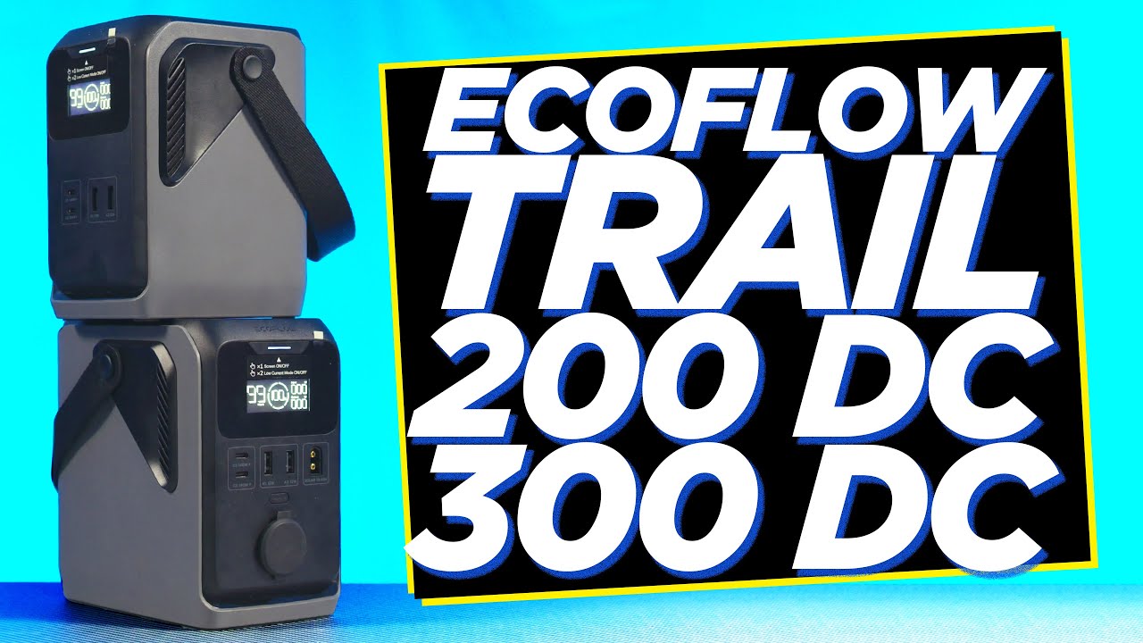 🔋 Огляд зарядних міні-станцій EcoFlow Trail 200 DC та EcoFlow Trail 300 DC