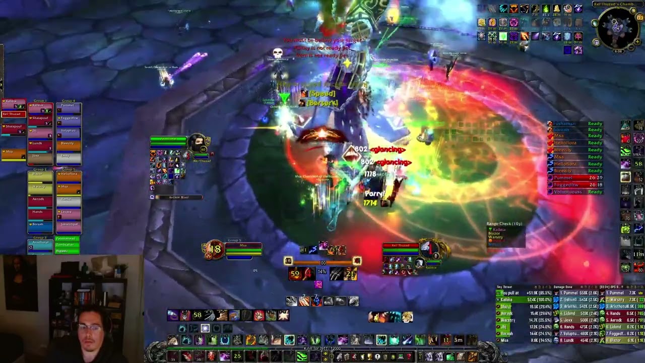 Highlight: 95 Parse Feral DPS 25 Kel'Thuzad