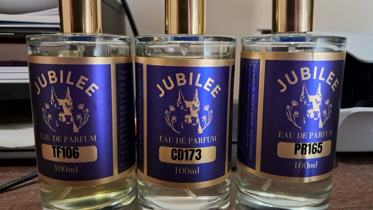 JUBILEE Inspired Scents - Tom Ford Neroli Portifinho, Dior Fahrenheit & Paco Rabbane 1Million Lucky