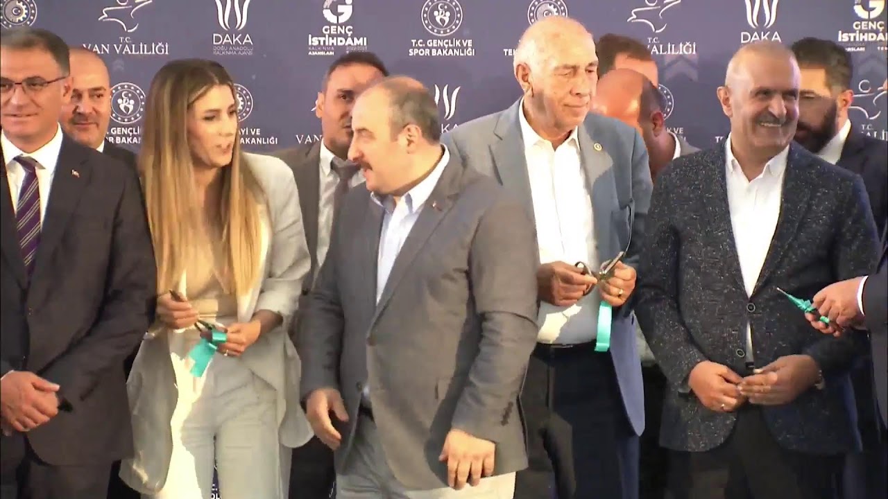 Van Tekstil OSB Toplu Açılış ve Temel Atma Töreni