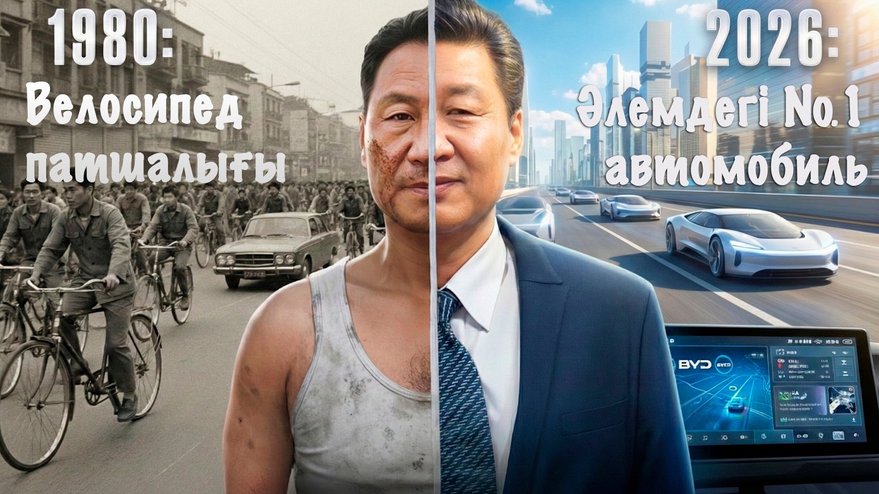 ВЕЛОСИПЕДТЕН — TESLA ҚАРСЫЛАСЫНА ДЕЙІН: Қытай МҮМКІН ЕМЕСТІ қалай жасады?