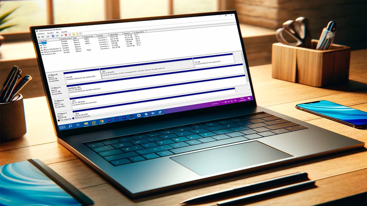 C&oacute;mo Particionar y Extender un Disco Duro en Windows 11: Una Gu&iacute;a Completa