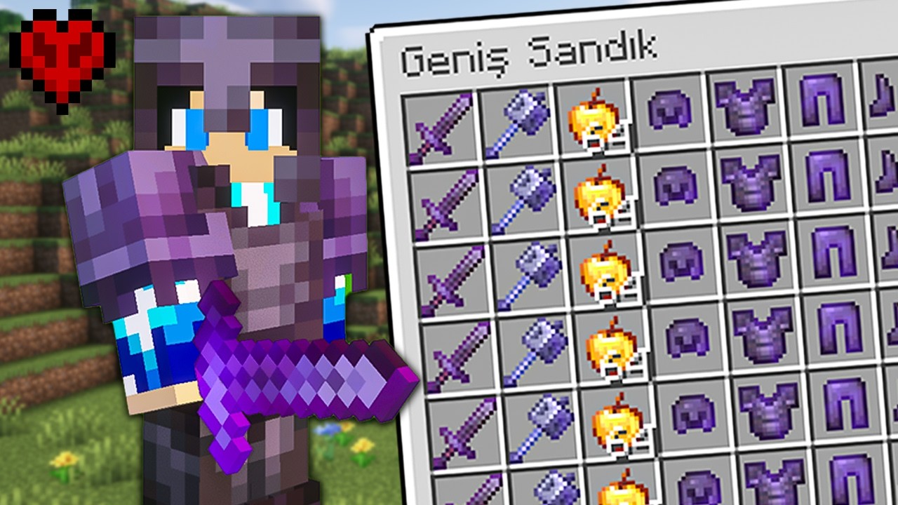 Minecraft Hardcore'da YENİLMEZ Oldum!