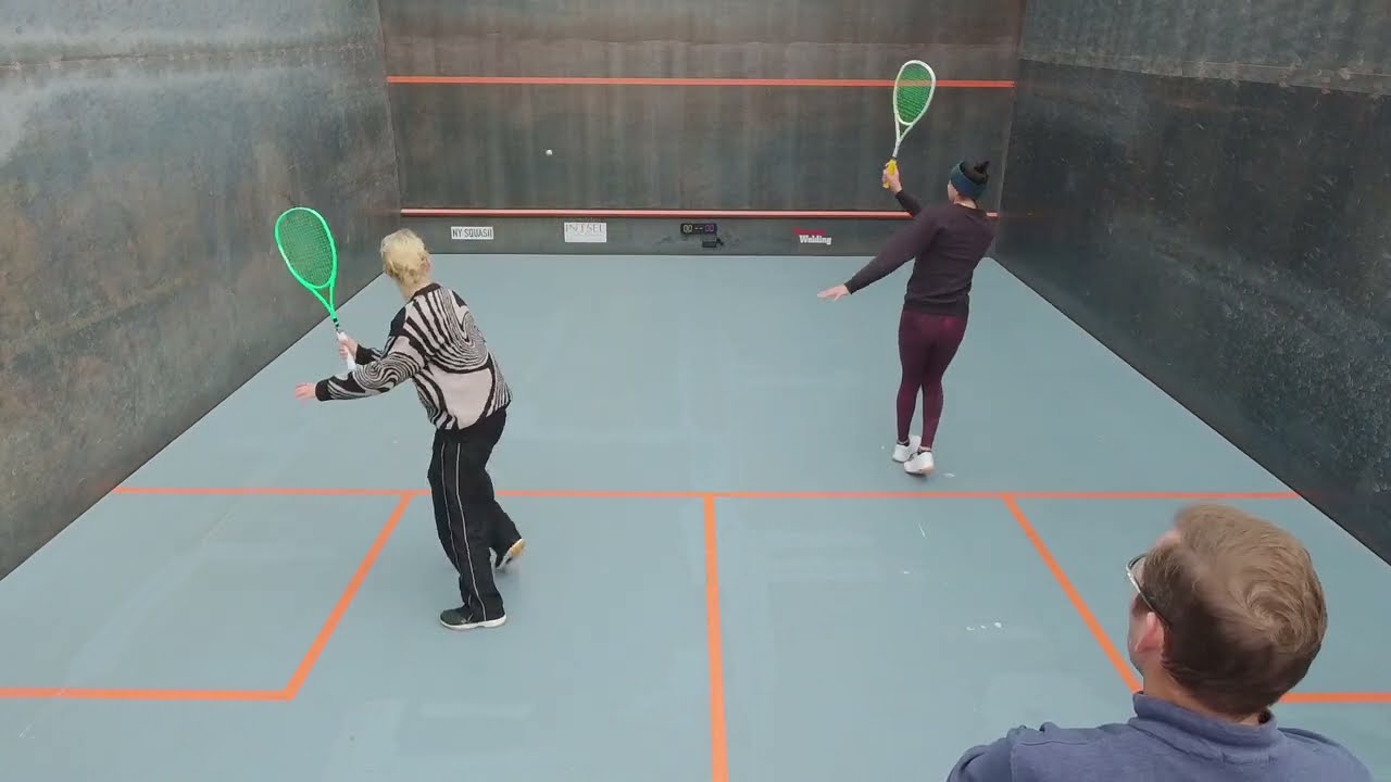 Winter Squash Classic At Maspeth • Alina Bushma & Nicole Bunyan • Intsel Pro Outdoor Semifinal
