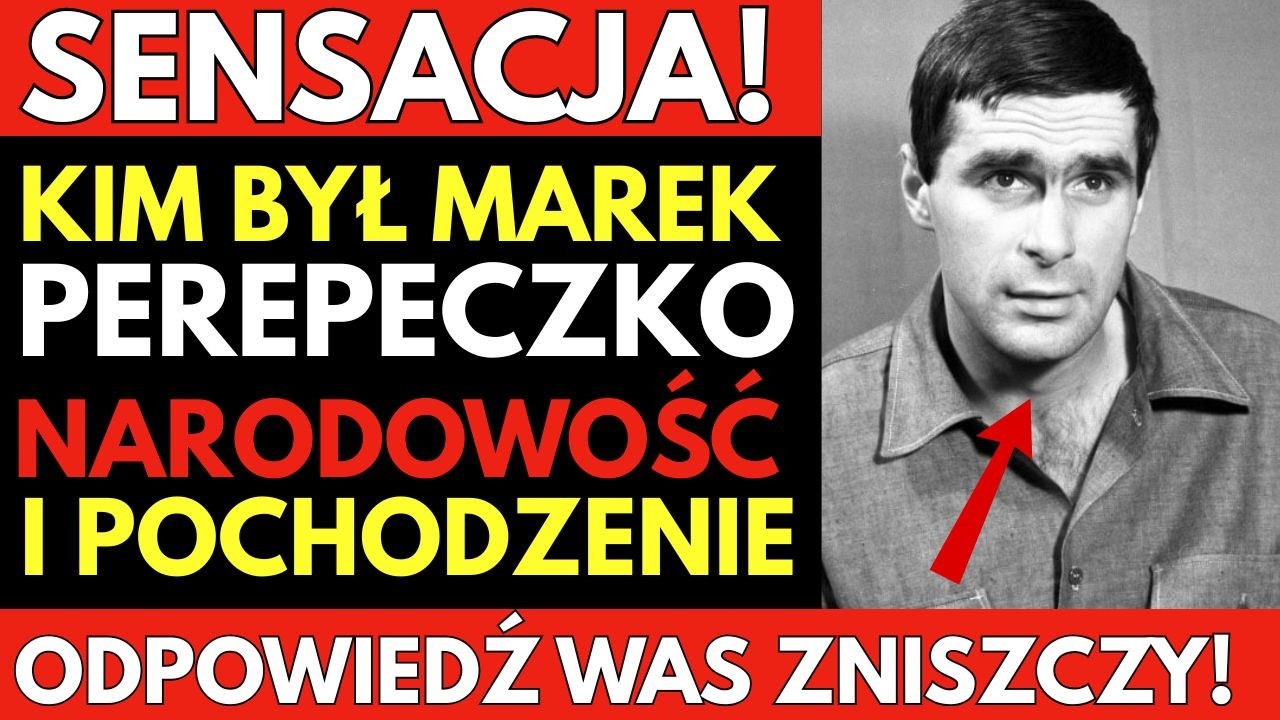SENSACJA! Kim był MAREK PEREPECZKO – jego UKRAIŃSKIE korzenie? Pochodzenie ZASKAKUJE!