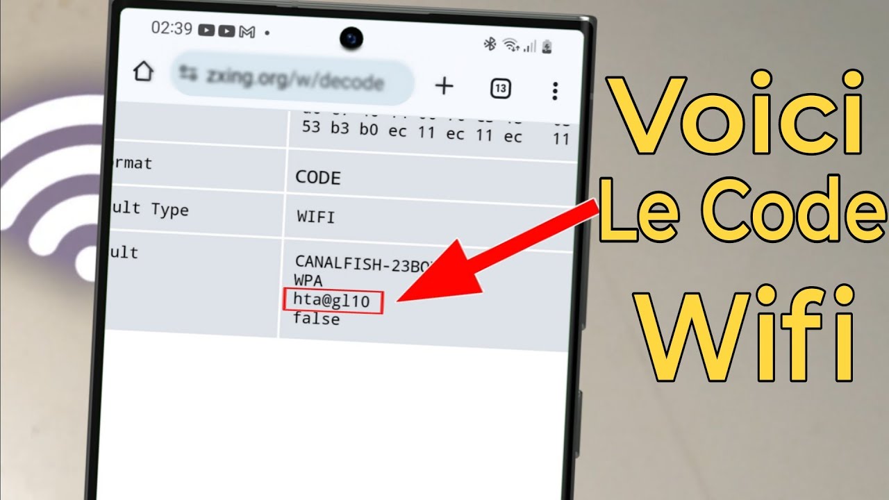 Comment Afficher le mots de passe de n'importe quel Wifi sur Android Sans Application