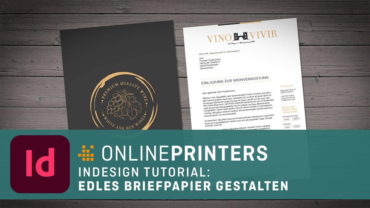InDesign-Tutorial: Briefvorlagen perfekt gestalten