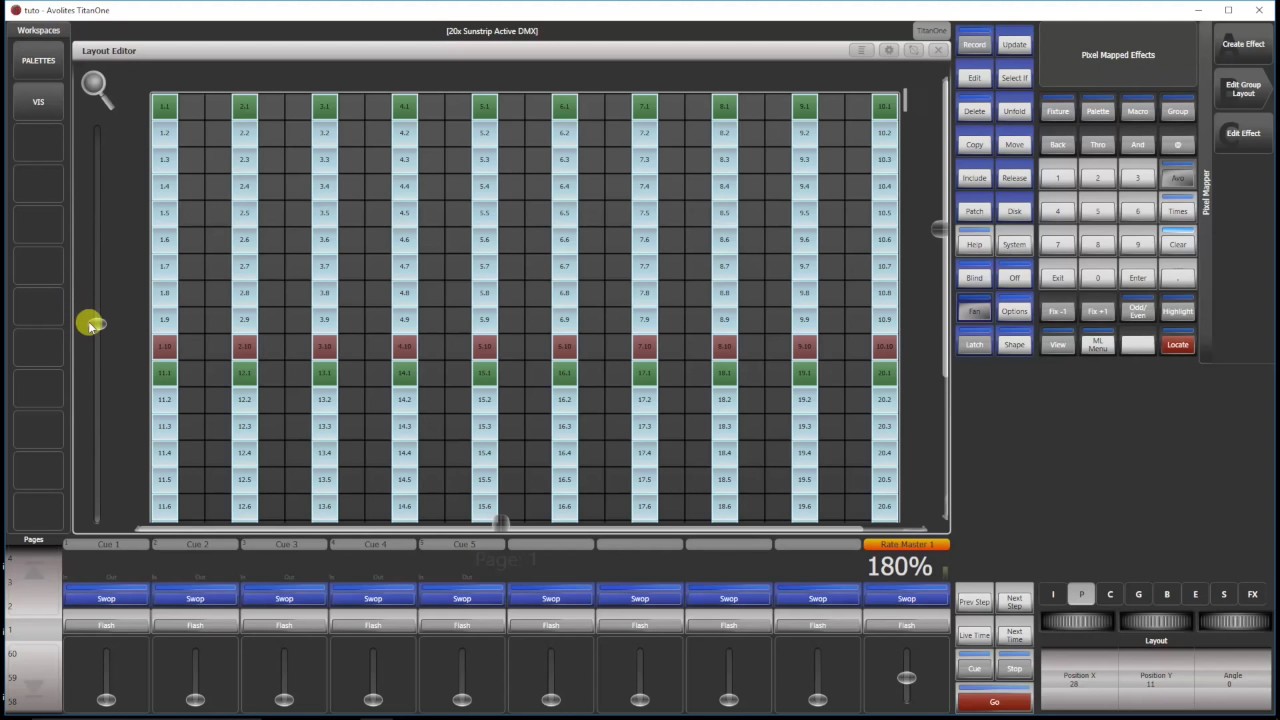 Tuto Avolites 5.3 : Pixel Mapper