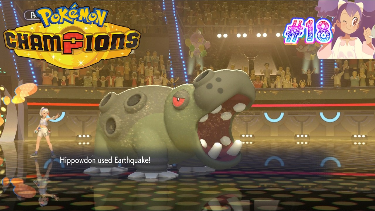 Pok&eacute;mon Champions Online Battles #18 - Hippowdon Earthquakes the Competition (Singles)