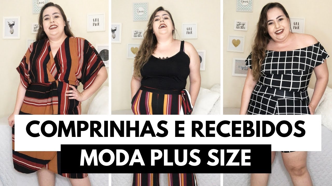 Comprinhas e recebidos MODA PLUS SIZE  // por Ana Luiza Palhares ❤️