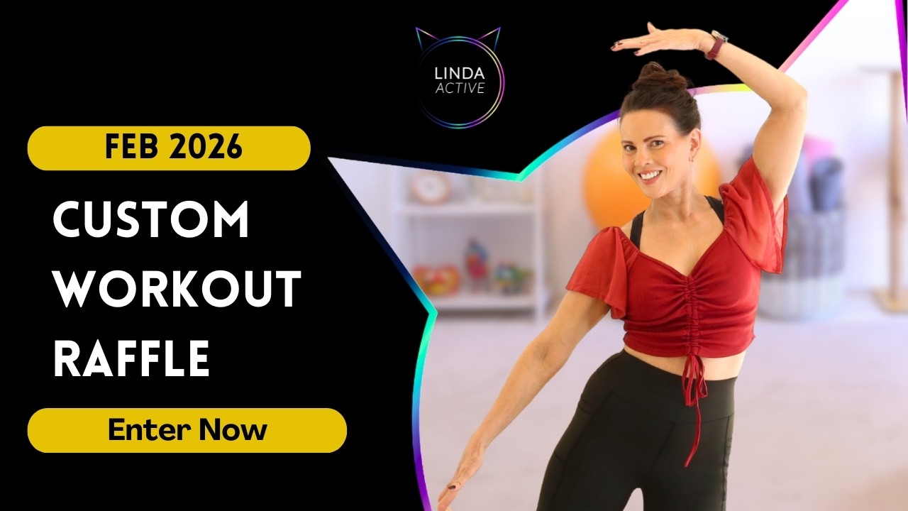 LINDA ACTIVE February 2026 Custom Viewer Workout Raffle // 4 Winners // ENTER NOW!