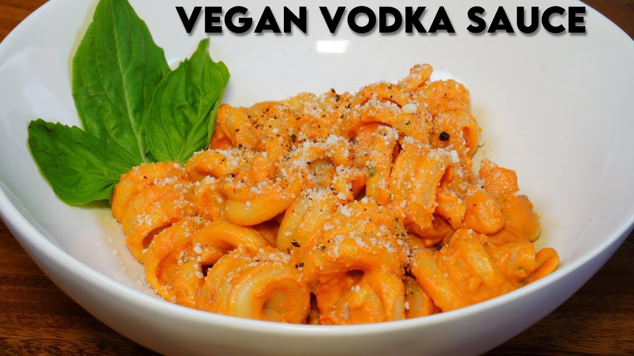 Delicious Vegan Vodka Sauce Recipe!