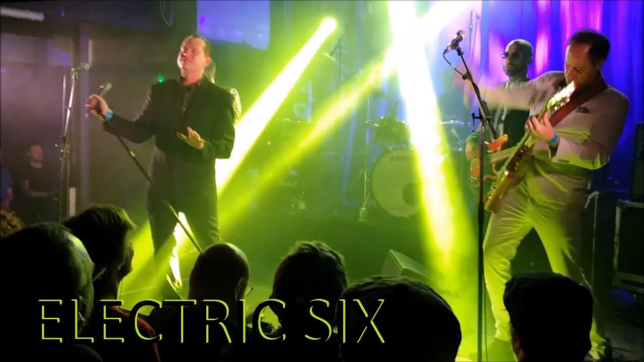 ELECTRIC SIX LIVE IN PARIS AU PETIT BAIN LE 23 NOVEMBRE 2021