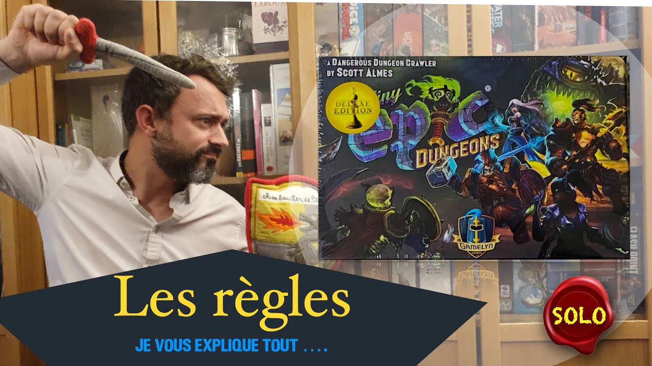 Tiny Epic dungeons - les règles