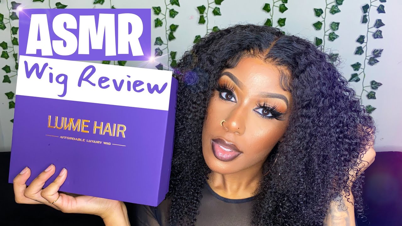 ASMR | How I Install My Wigs ft. LuvMe Hair | 13x6 Afro Curly