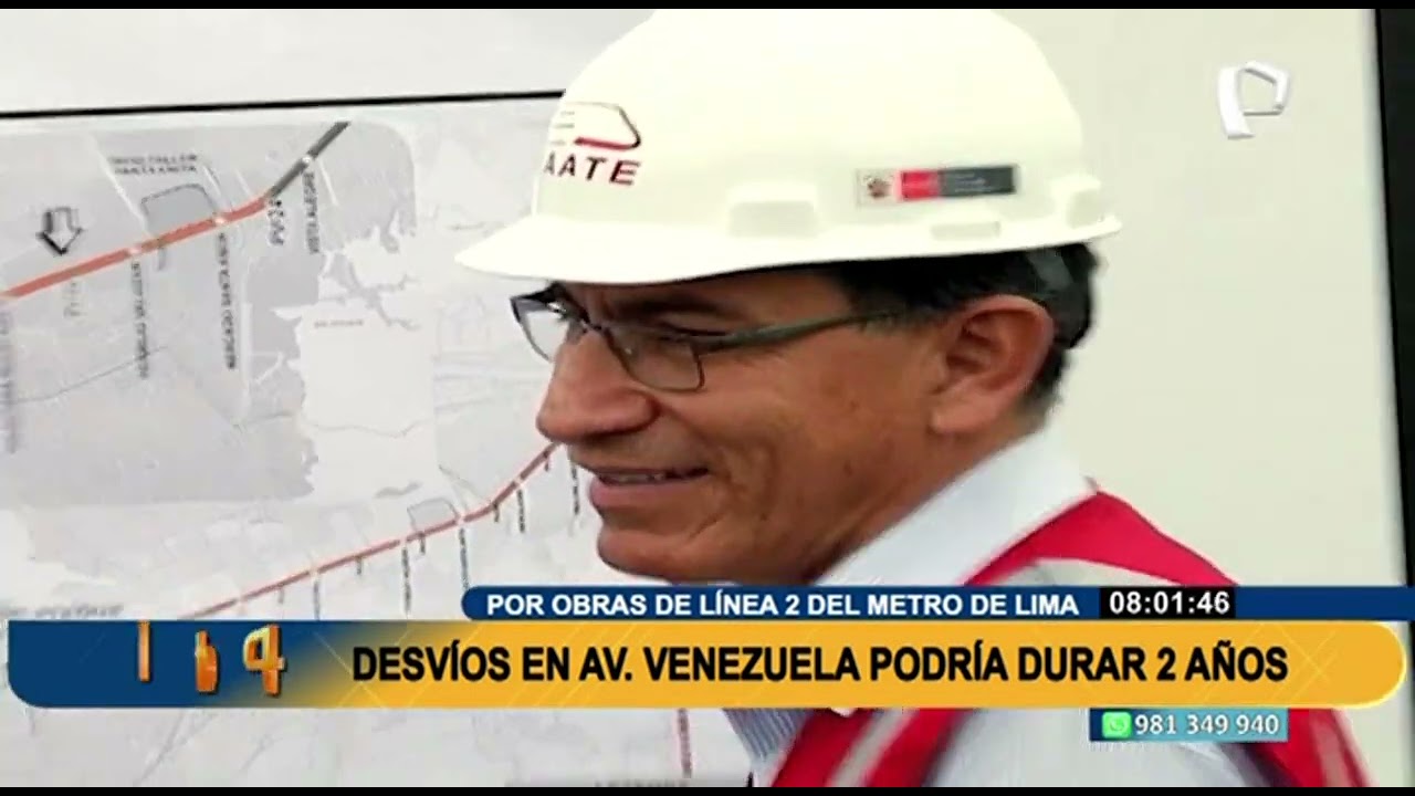 &iexcl;Atenci&oacute;n conductores! Desv&iacute;os en la Av. Venezuela podr&iacute;an durar 2 a&ntilde;os