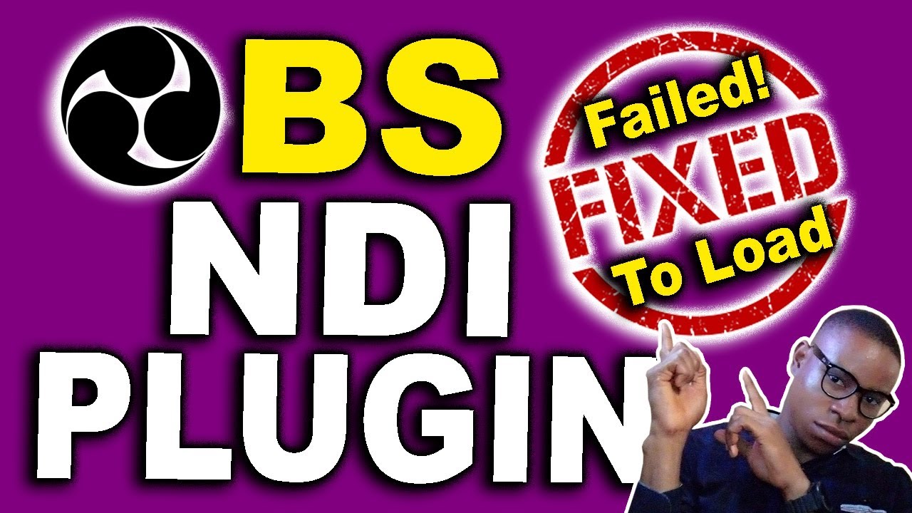 🆕 OBS NDI Plugin Failed To Load 