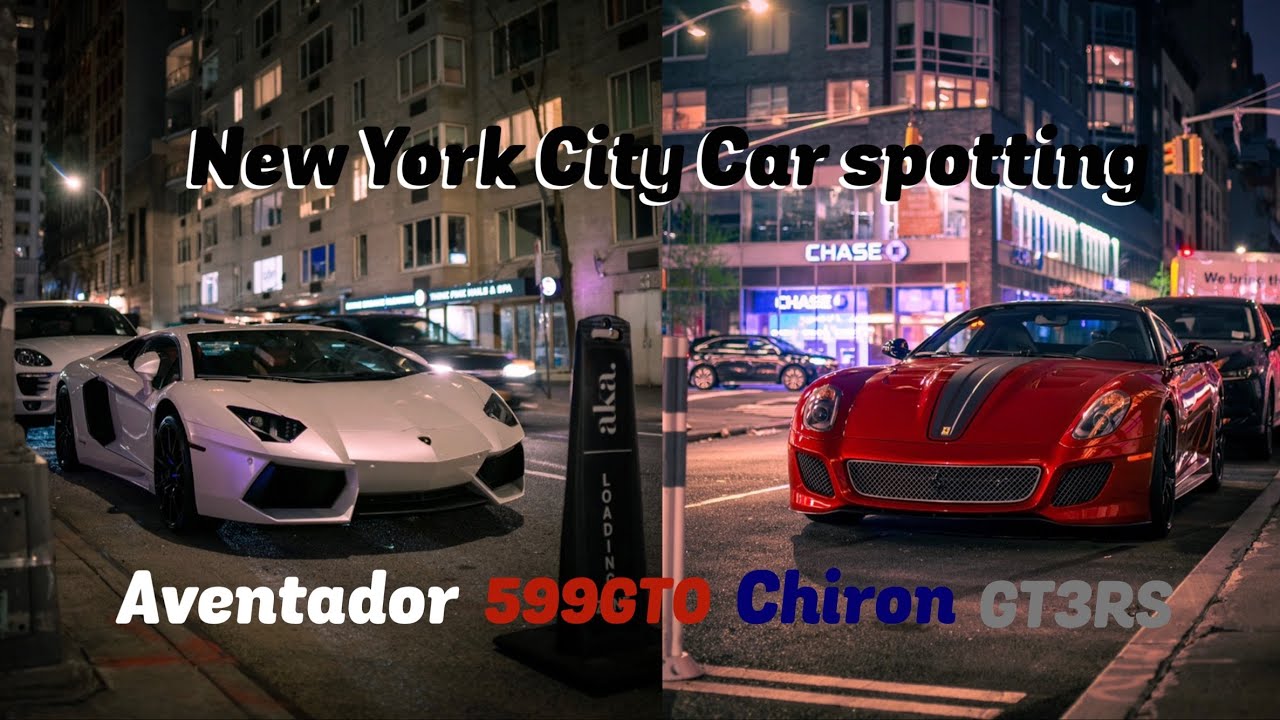 I Spotted a 599 GTO in New York City and it sounds INSANE! NYC car spotting - Spring 2021