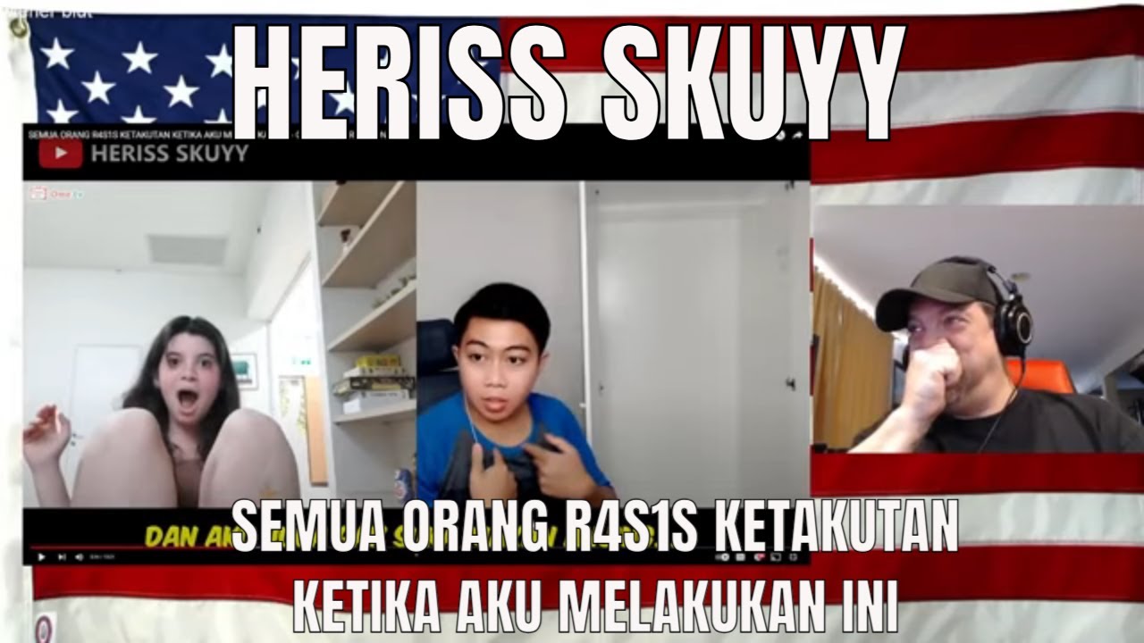 HERISS SKUYY - SEMUA ORANG R4S1S KETAKUTAN KETIKA AKU MELAKUKAN INI - OME TV INTERNASIONAL REACTION