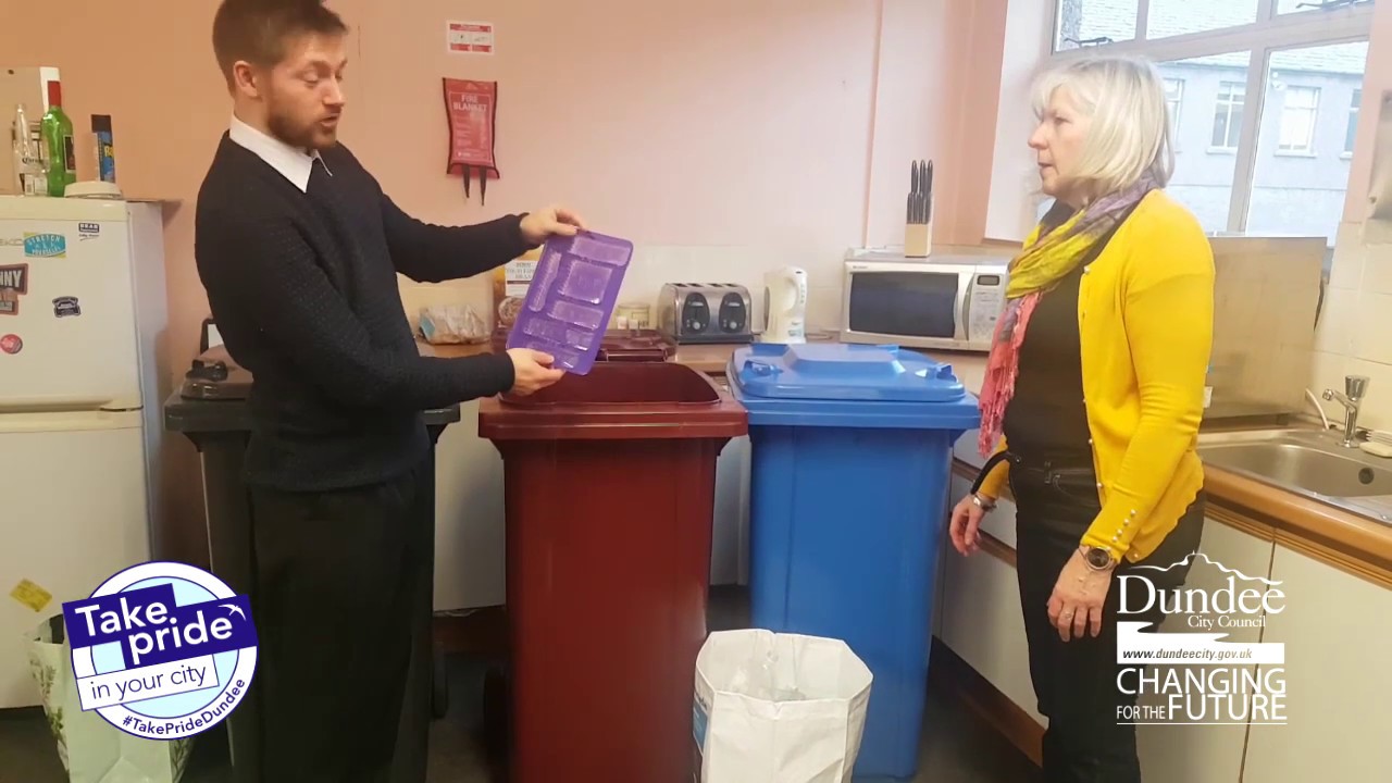 Recycle with Dundee City Council - Your Burgundy Bin