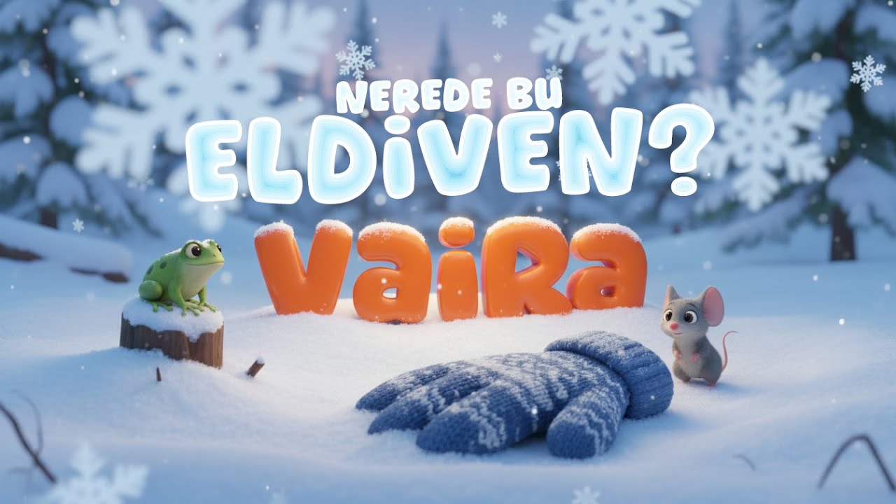 Nerde Bu Eldiven? 🧤❄️ Sıcacık Kış Şarkısı ❄️ Çocuk Şarkısı 🎶 vaira