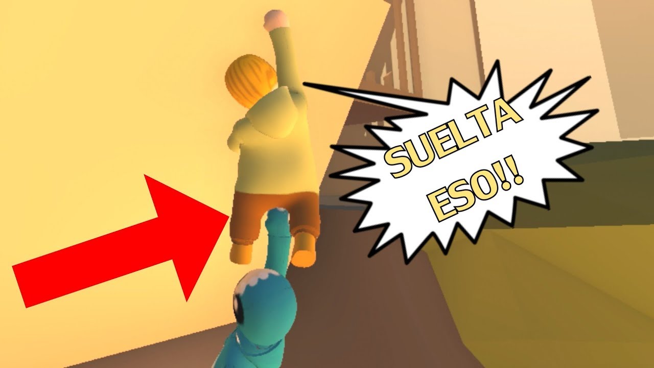 MOMENTOS MÁS DIVERTIDOS HUMAN FALL 😂 ESTE VIDEO ES MUY GRACIOSO - VITA Y BEBE MILO MINECRAFT FLAT