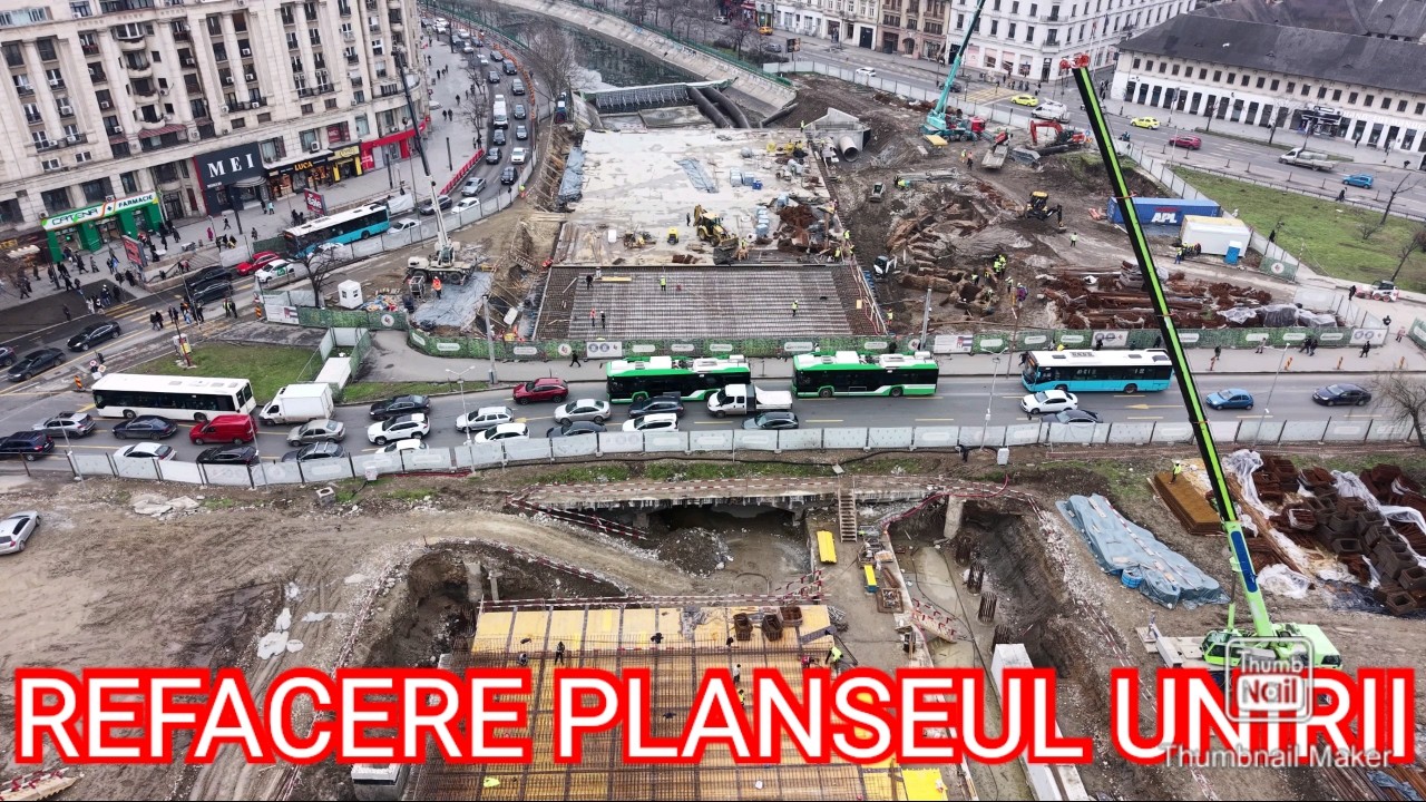 [12 FEB 2026] REFACERE PLANSEUL UNIRII 4K. #046