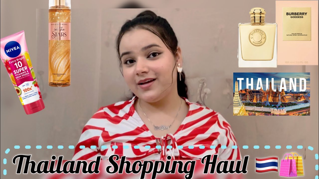 Thailand Shopping Haul 🇹🇭🛒🛍️| Part-1 