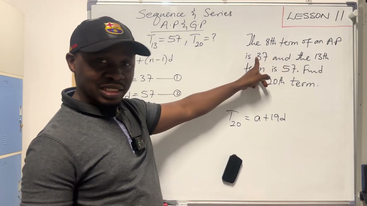 Sequences and Series AP and GP : Lesson 11