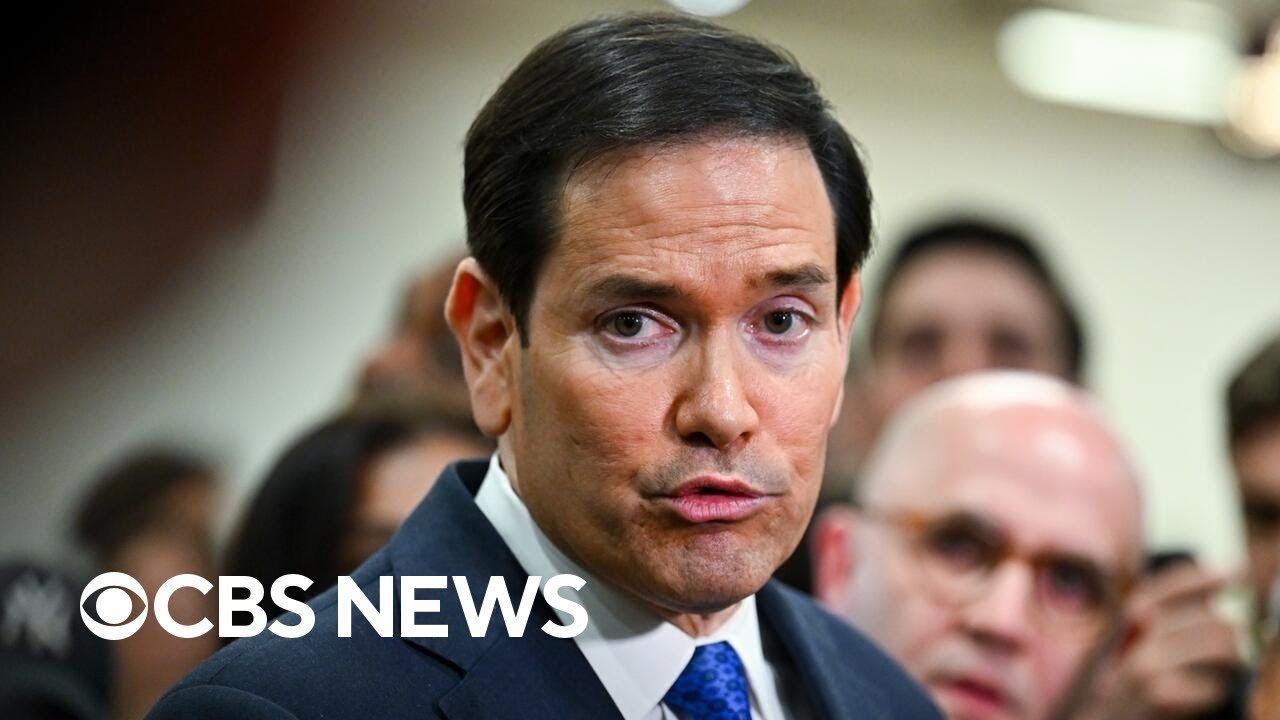 Marco Rubio on drone strike hitting U.S. consulate in Dubai