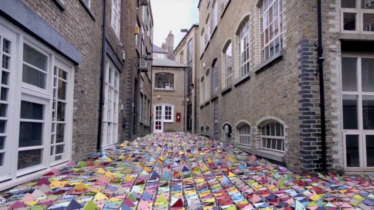 More4 Idents -- Making of - Jason Bruges & Middlesex Students