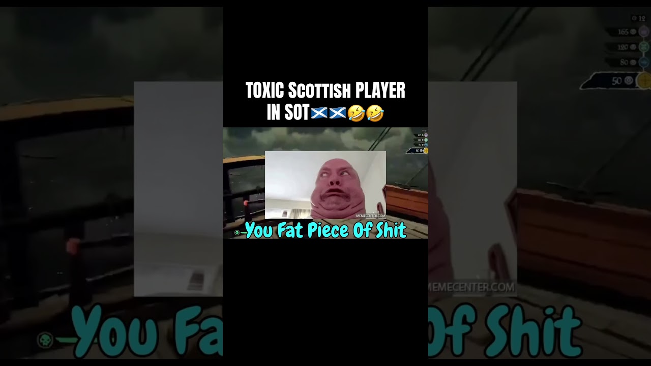 TOXIC Scottish Man In SOT🤣🤣🤣#sot #seaofthieves #seaofthievesclips #fypシ #gaming #viral #fyp #funny
