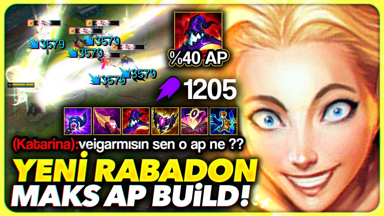 YENİ RABADON HAYVAN GİBİ AP VERİYOR !! KARAHASAT LUX MAKS AP İTEMLERİ !! LUX MİD | Ogün Demirci