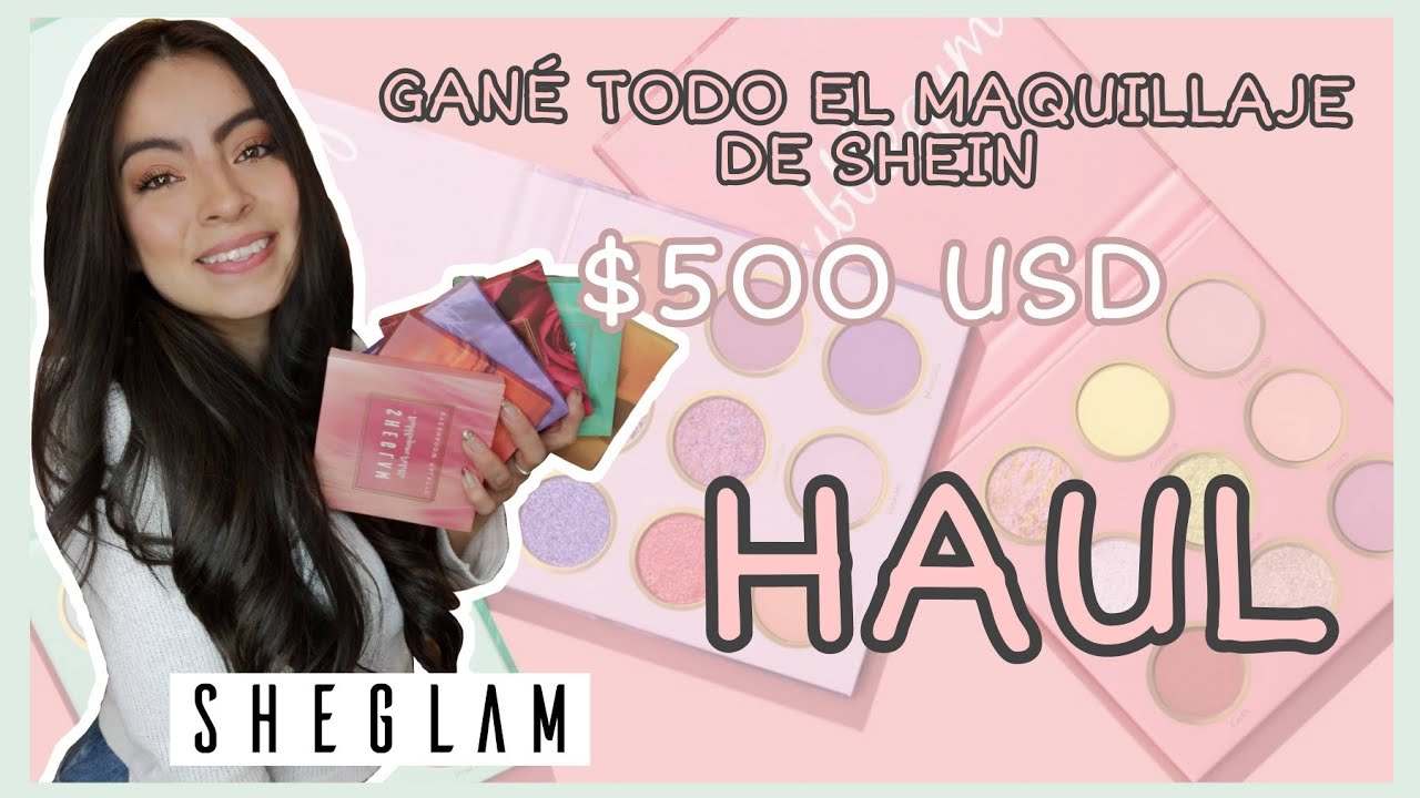 HAUL SHEGLAM 2021 |Como ganar maquillaje gratis en SHEIN|PARTE2| Faby leonn