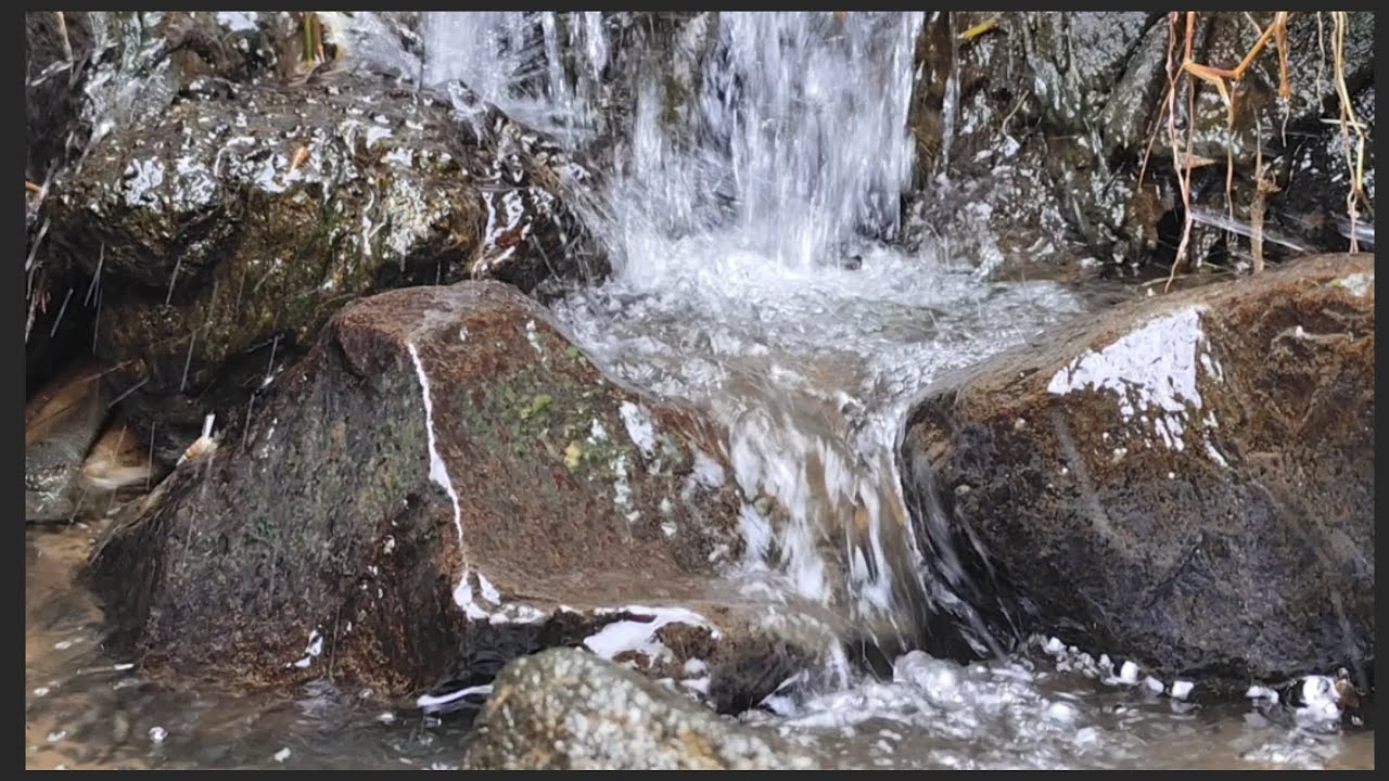 Relaxing Water Dripping and Stream Sounds for Deep Sleep and Nighttime Calm