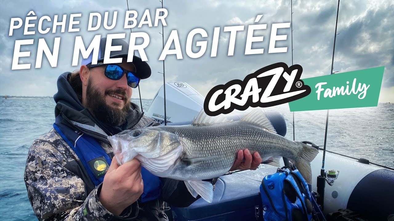 Fiiish - PÊCHE DU BAR EN MER AGITÉE
