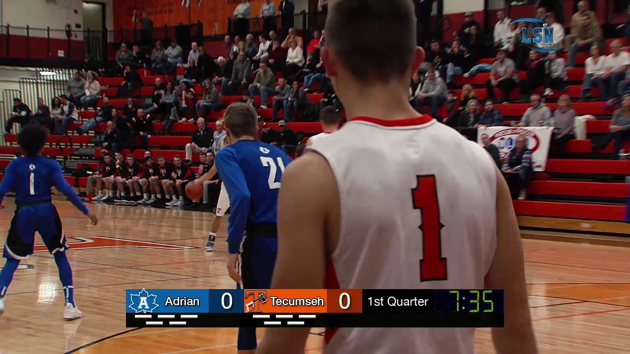 Adrian Maples vs Tecumseh Indians (2018 Basketball)