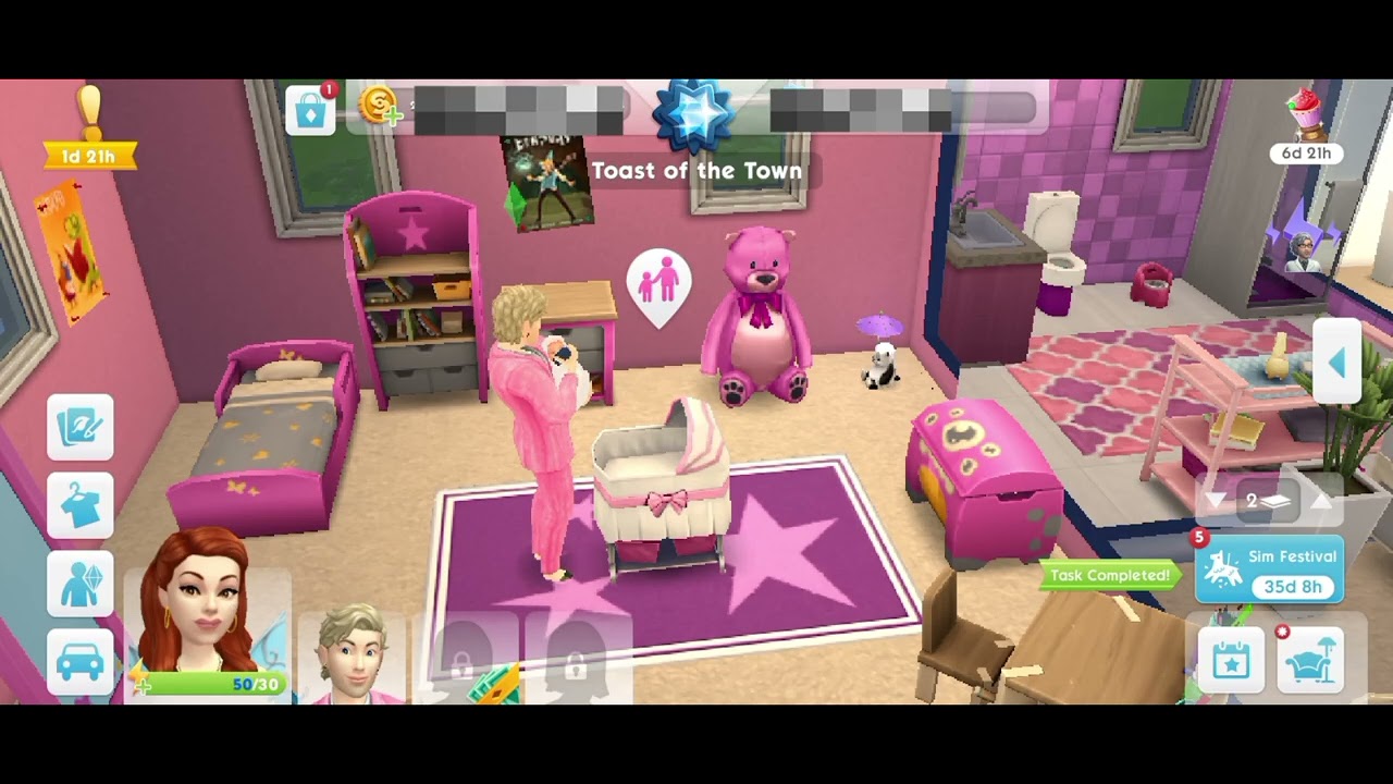 Sims Mobile Tutorial: How to Age Up a Baby Fast. BABY TO CHILD OR TODDLER ( on the subtitles )