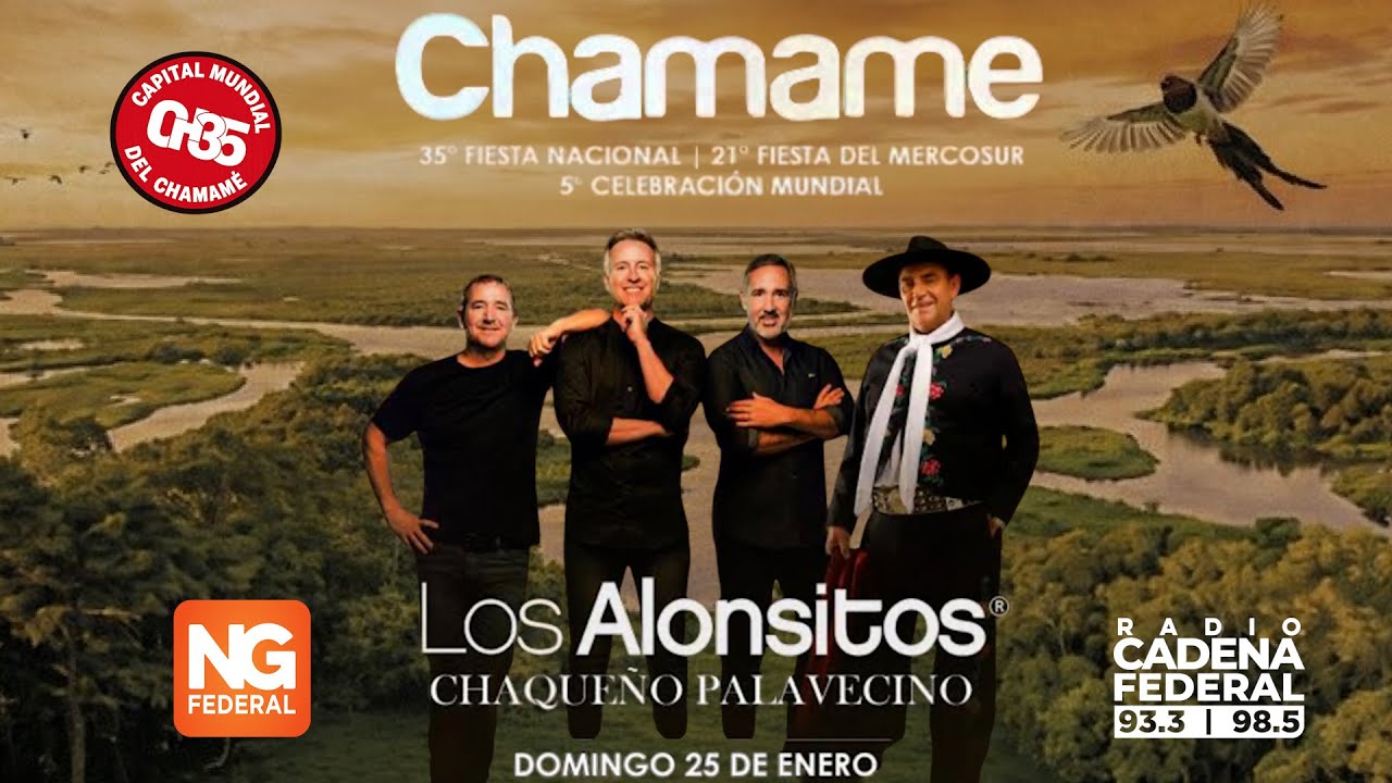 🟠FIESTA DEL CHAMAMÉ - ÚLTIMA NOCHE - HOY, TERESA PARODI, LOS ALONSITOS Y EL CHAQUEÑO PALAVECINO