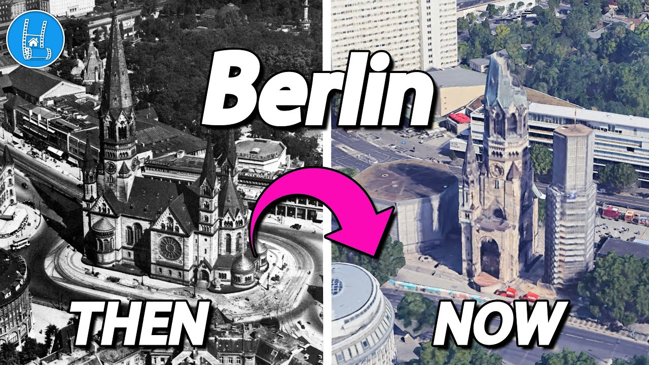 Berlin - Then and Now 🇩🇪♥️ 4K