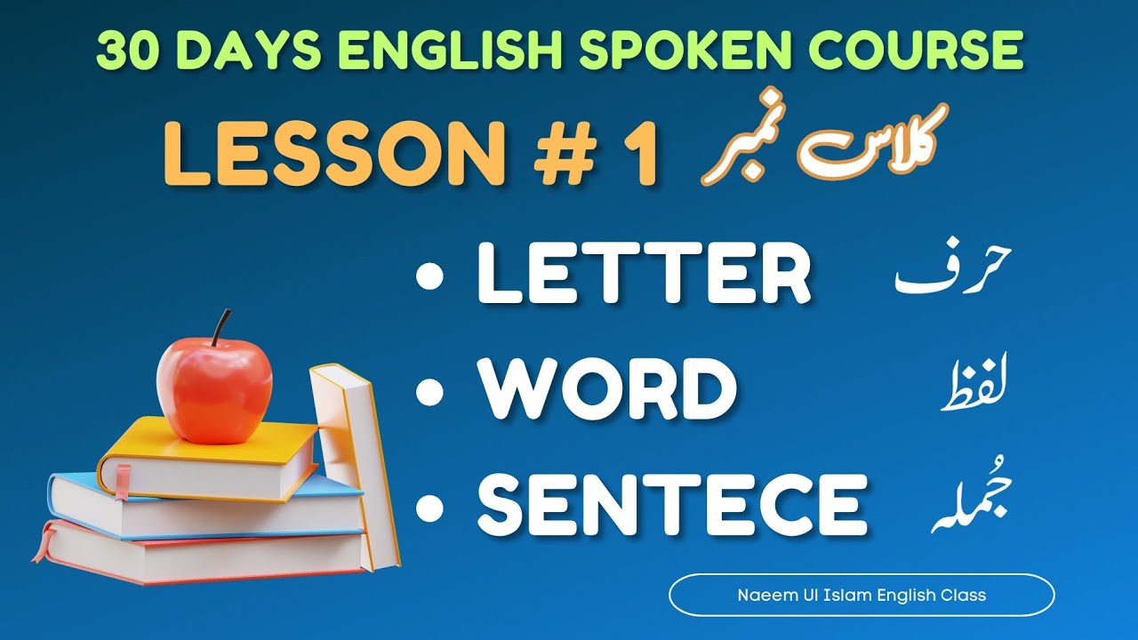 Lesson No 1|Letter, word, Sentence with Definition and Examples@english_communication_81