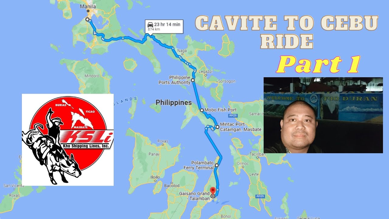 Cavite to Cebu Part 1   Riding Bristol Venturi 500 to Pio Duran Port, Albay