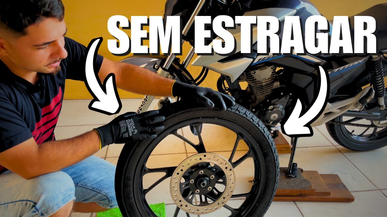 🔧COMO DESMONTAR RODA DIANTEIRA DA 160 (passo a passo)