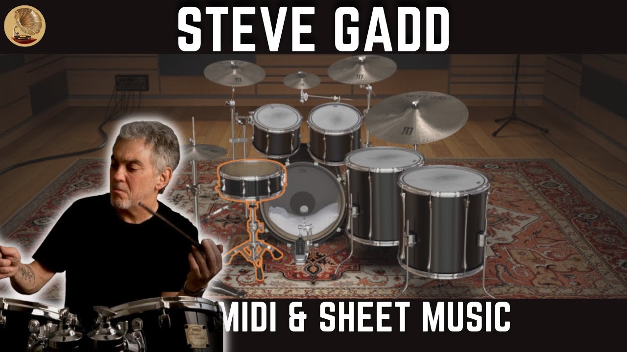 Steve Gadd – Crazy Army | Drum Tutorial [FREE MIDI & SHEET MUSIC]