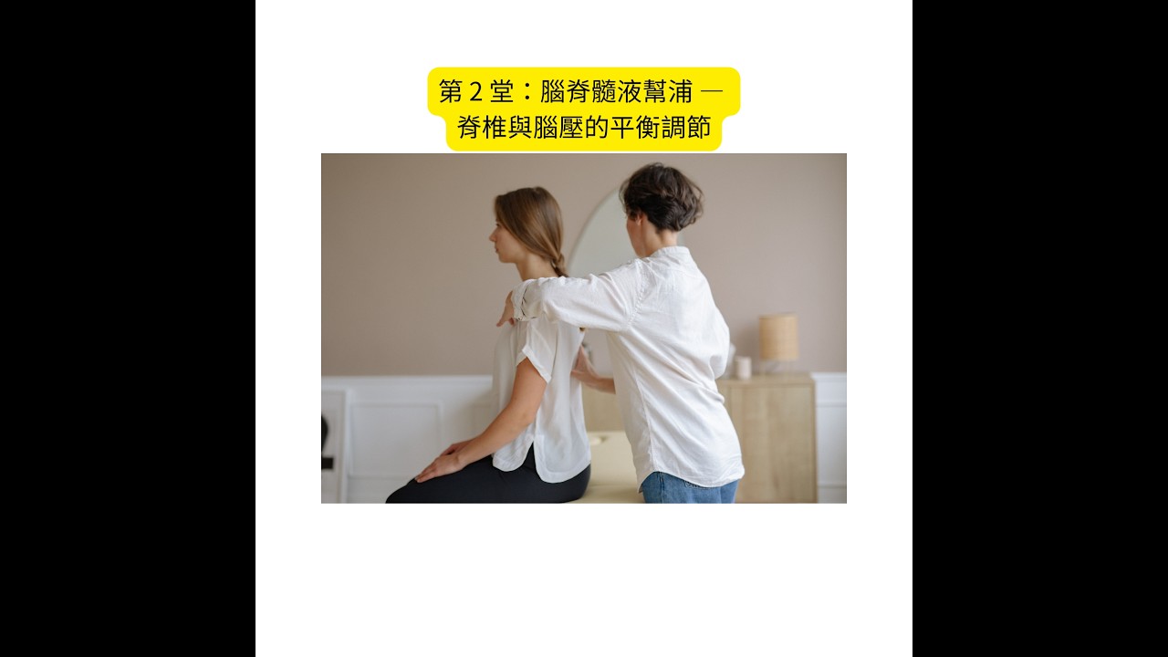 第 2 堂：腦脊髓液幫浦 — 脊椎與腦壓的平衡調節
