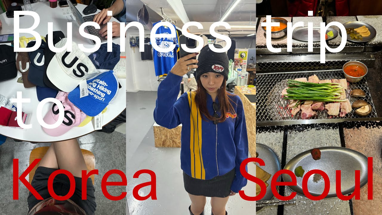 【Vlog】🇰🇷Business trip to Korea | 5日間の韓国出張