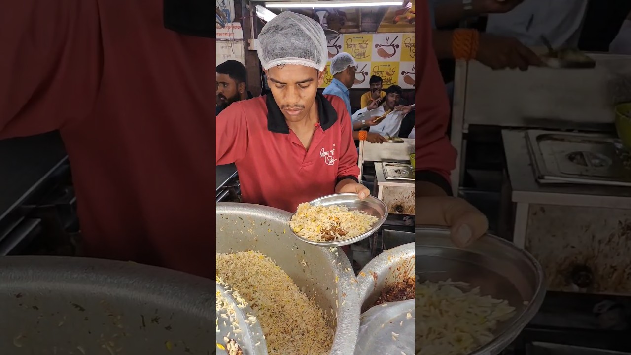 20 Rs Unlimited Veg Biryani #shorts