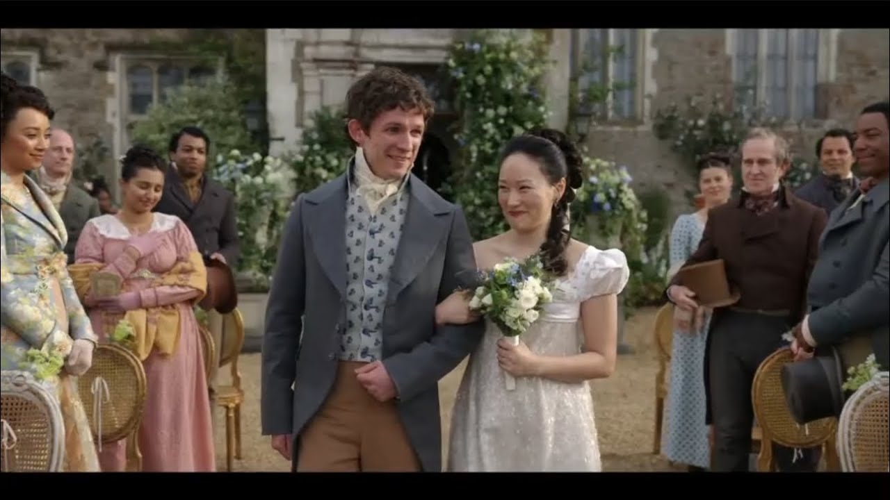 Sophie and Benedict&rsquo;s Wedding scene | Bridgerton Season 4 Part 2 