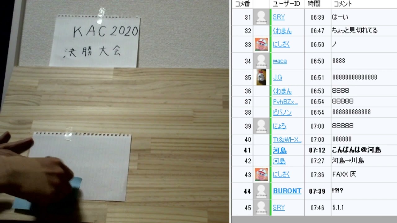 週末ラジオ「#閉店後トーク」KAC2020　2020/04/26